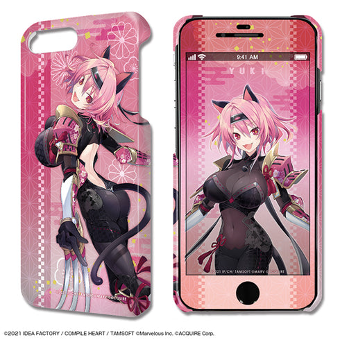 『閃乱忍忍忍者大戦ネプテューヌ -少女達の響艶-』デザジャケット iPhone 8 Plus/7 Plus/6 Plus/6s Plusケース&保護シート デザイン09(ユウキ)